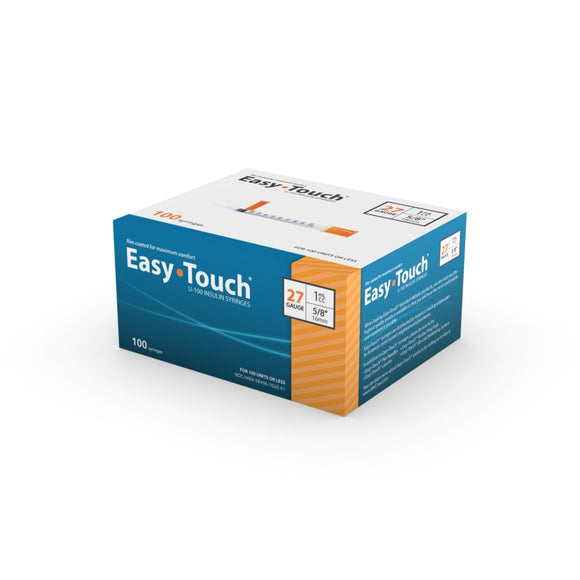 827158 Easy Touch 27G 5/8 In 1cc Insulin Syr