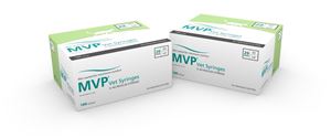 819550 MVP Vet Syringes U-40 Insulin Syringe, 0.5cc, 29G, 1/2"