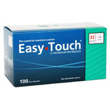 832041 EasyTouch® Pen Needles – 100 count, 32g, 1/4″ (6mm), Teal
