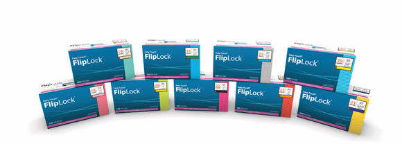 822331 EasyTouch FlipLock Safety Syringe w/ Exchangeable Needle, 3 mL, 23G, 25mm, 1”